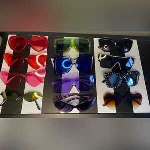 Stylish Assorted Sunglasses Collection 16 pc
